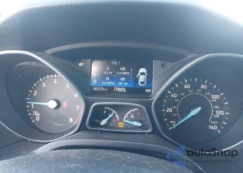 2016 Ford Focus Se из США, поврежденный, VIN 1FADP3K22GL338429